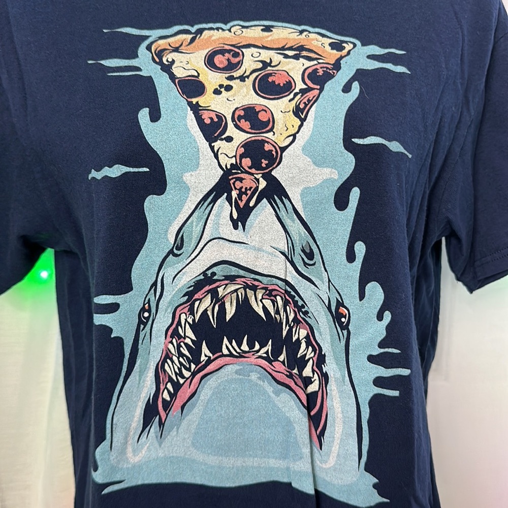 Jaws Pizza Tshirt - Medium